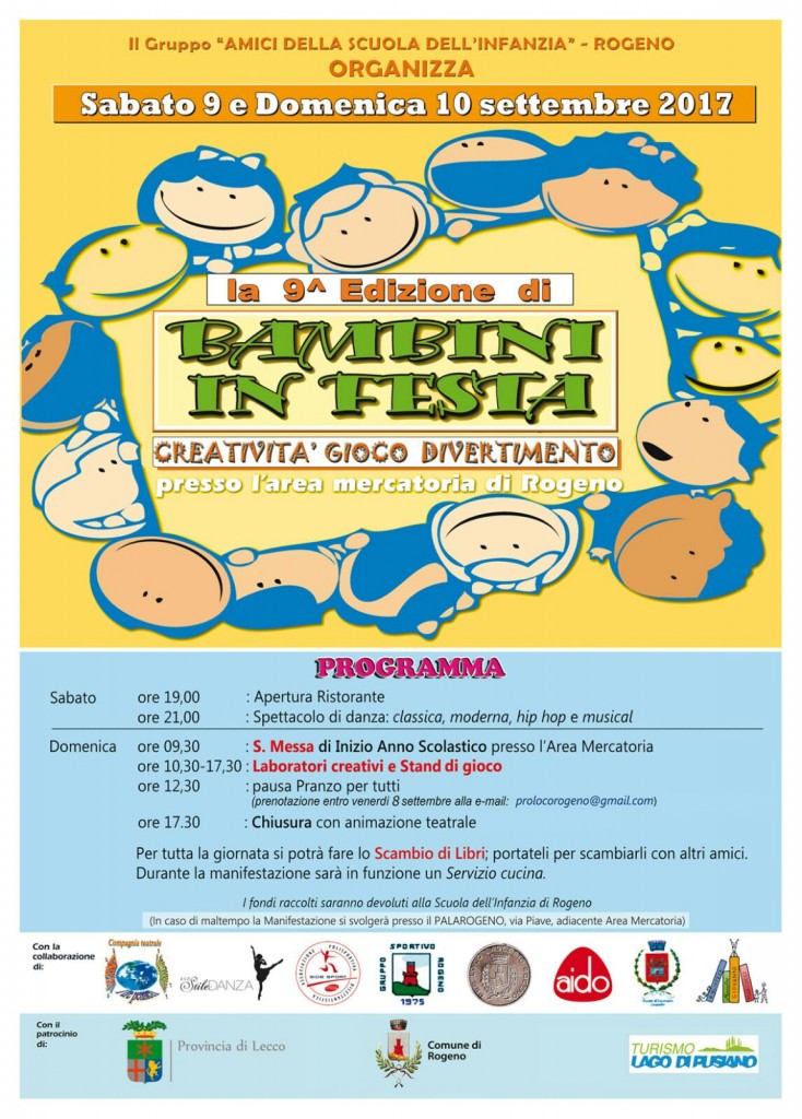 bambini in festa